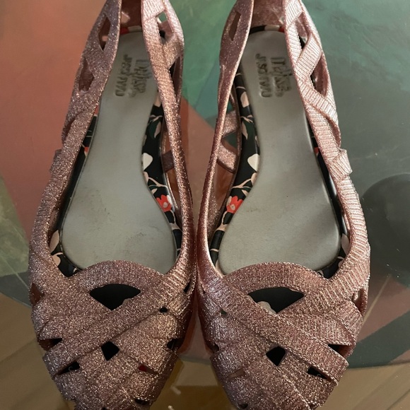 Melissa Jasonwu Shoes - Melissa and Jassonwu rose gold shoes